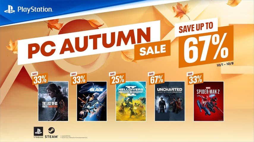 PlayStation PC Autumn Sale: Level Up Your Autumn